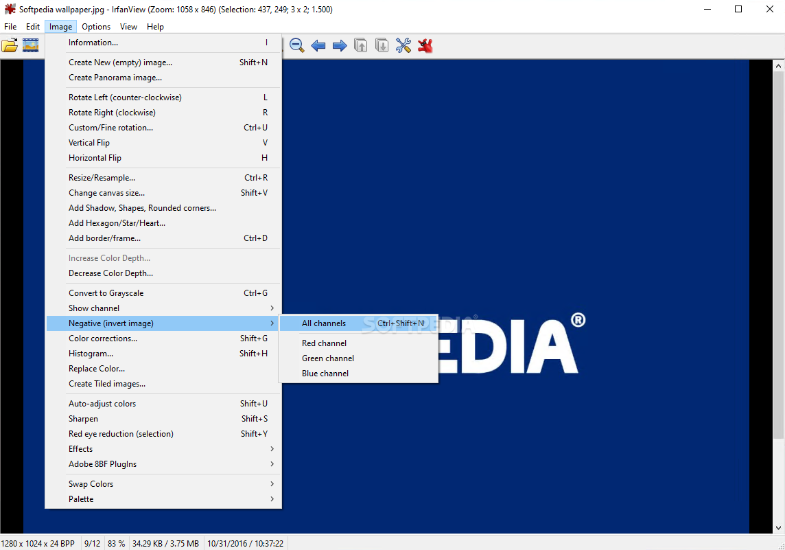 IrfanView thumbnail and directory browser